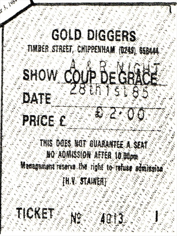 Golddiggers Ticket